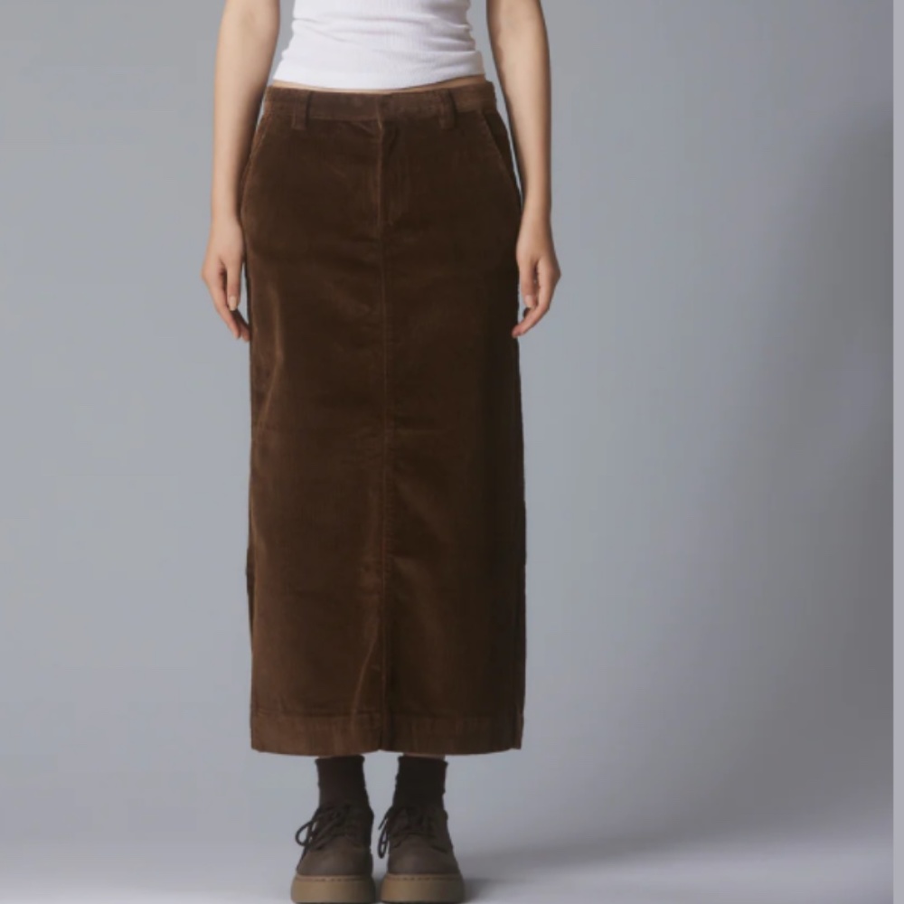 UNIF bean skirt brown